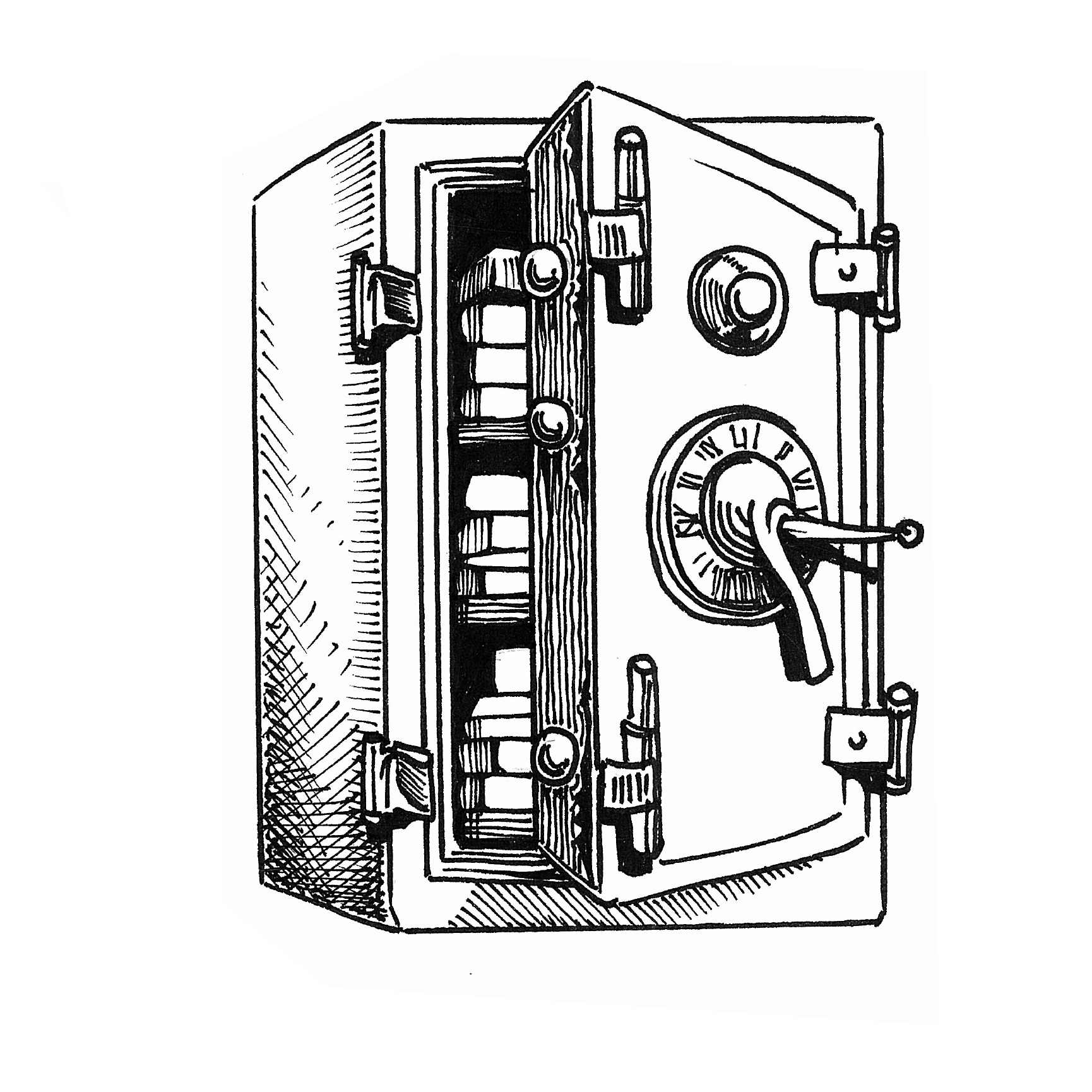 Antique Gold & Silver Sapphire & Diamond Brooch Wray & Co